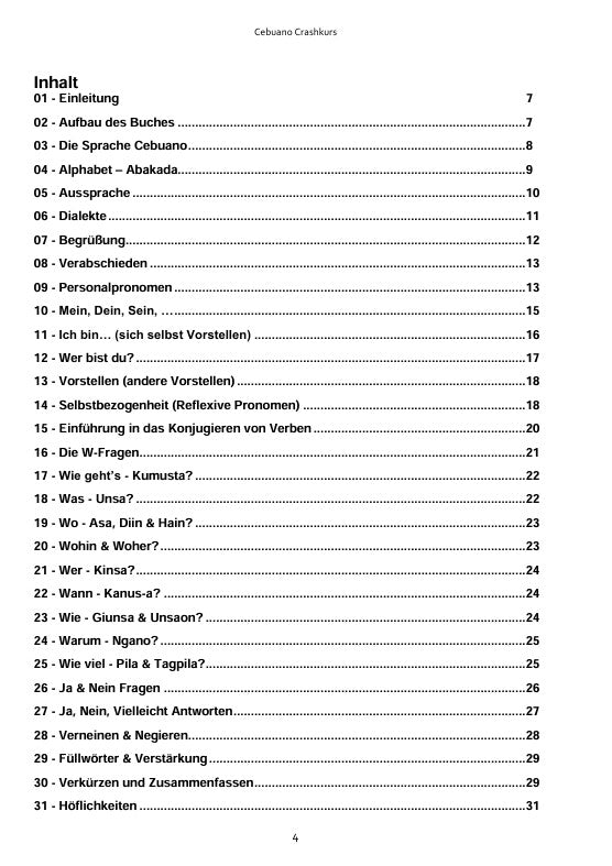 Cebuano Crashkurs (DE)