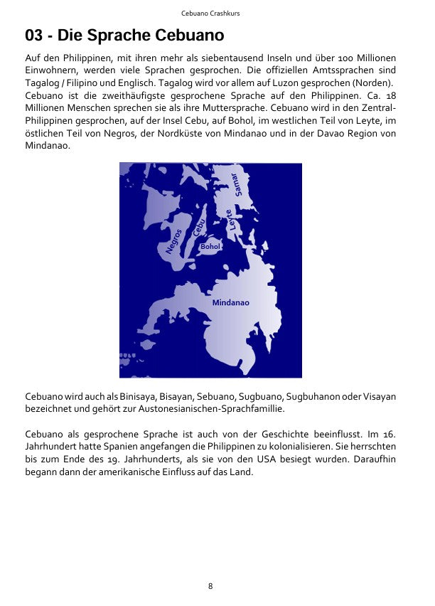 Cebuano Crashkurs (DE)