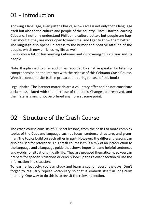 Cebuano Crash Course