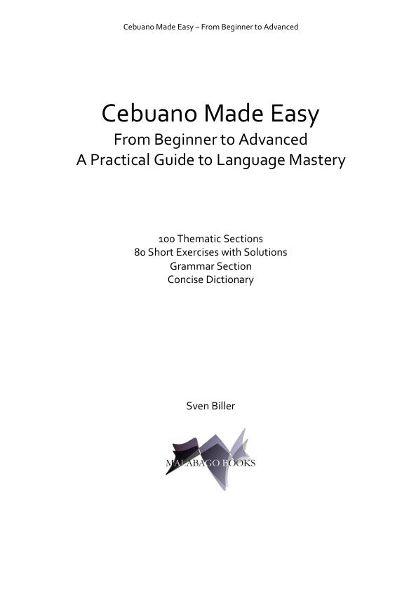 Cebuano Made Easy